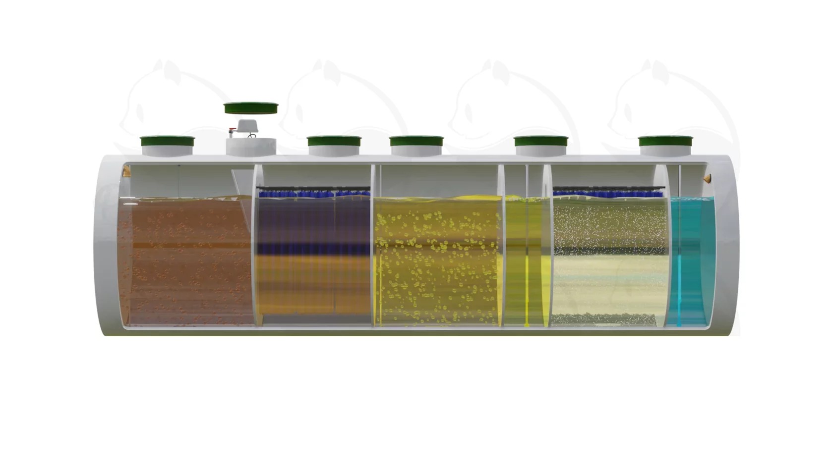 Септик Панда Кинг 6